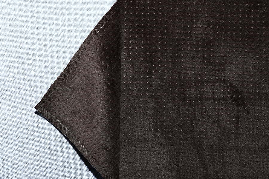 Diamond Italian Embossed Velvet Fabric