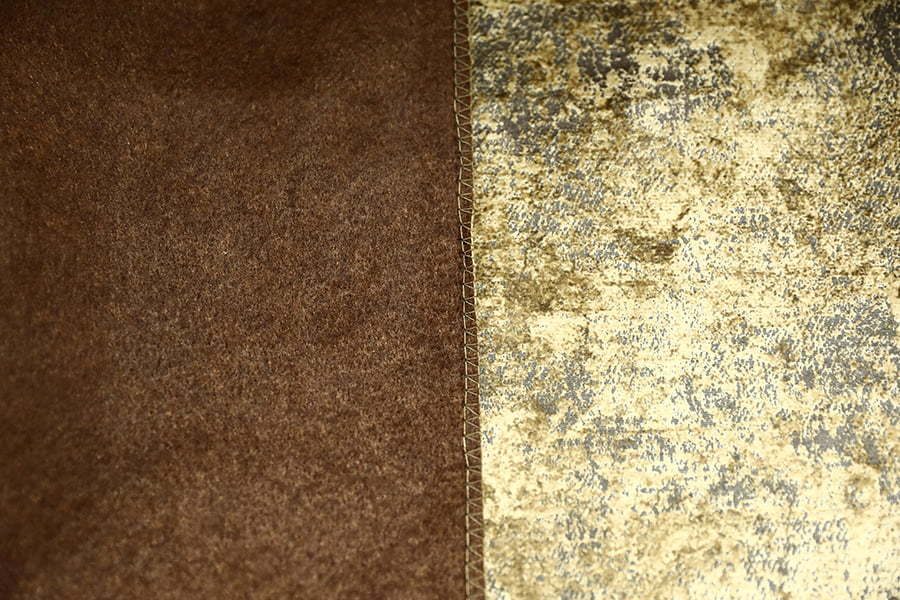 Bronzing Print Holland Velvet Upholstery Sofa Fabric