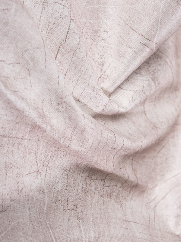 Knitting Printed Velvet Fabric For Curtains