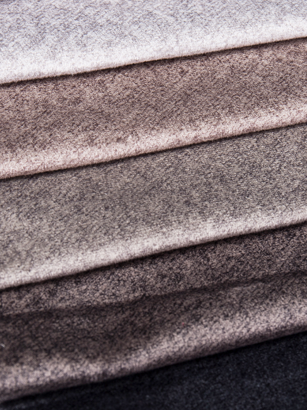 Multicolor Warp Knitted Polyester Sofa Fabric