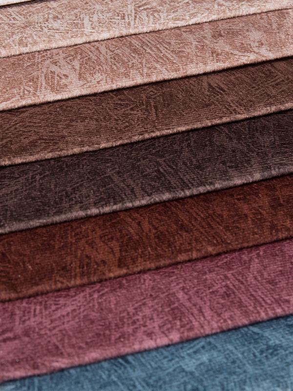 Anti-static Upholstery Velvet Print Sofa Fabric