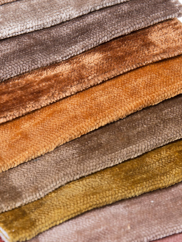 Bright Colorful Chenille Woven Furniture Fabric