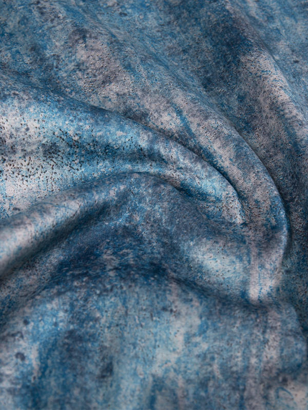 Soft Holland Velvet Bronzing Print Sofa Upholstery Fabric
