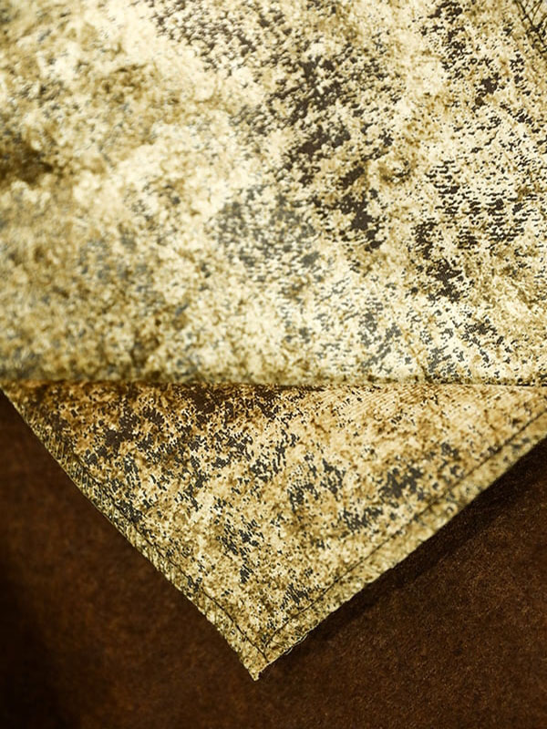 Bronzing Print Holland Velvet Upholstery Sofa Fabric