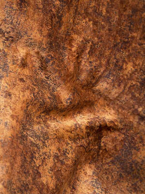 Polyester Waterproof Velvet Bronzing Print Sofa Fabric