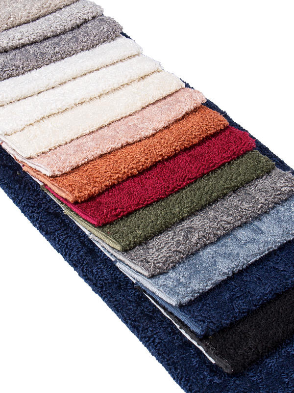 Soft Boucle Chenille Polyester Fabric for Home Textile