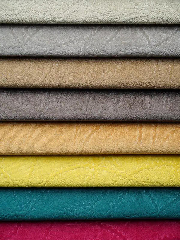 3D Emboss Cloth Velvet Fabric