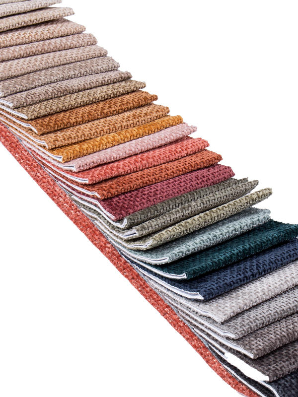 Polyester Chenille Woven Upholstery Fabric