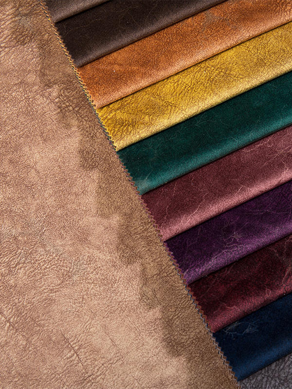 Home Upholstery Polyester Printed Velvet Fabric