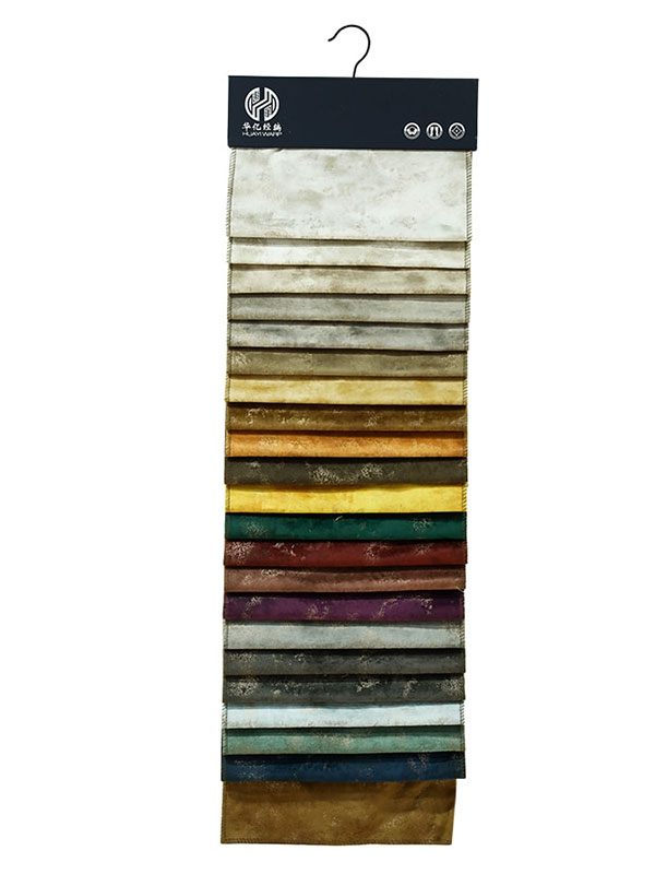 Printed Velvet With Dye Bonding Process Fabric