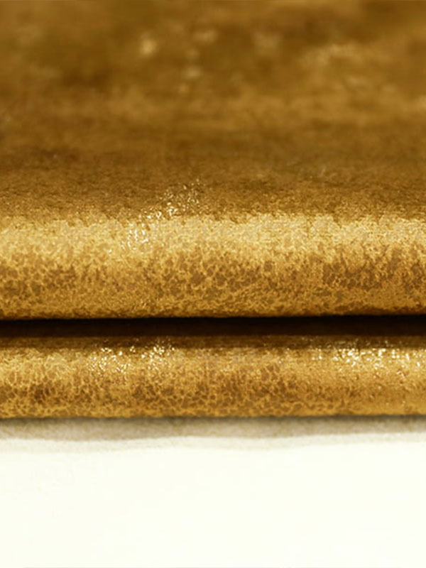 Printed Velvet With Dye Bonding Process Fabric