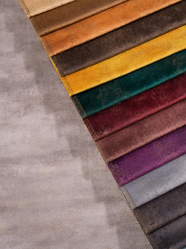 Polyester Printed Velvet Fabric for Home Textile