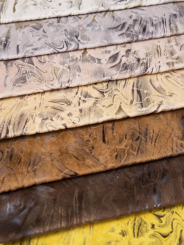 Modern Holland Velvet Bronzing Sofa Fabric