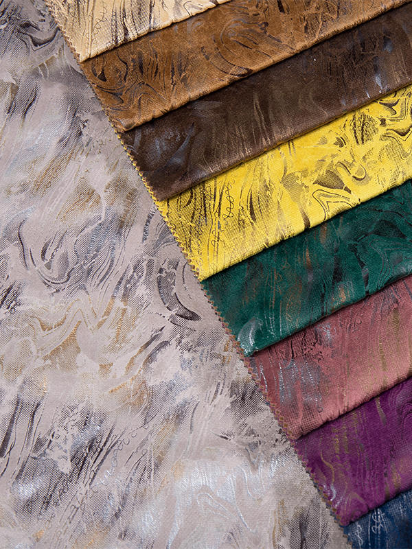 Modern Holland Velvet Bronzing Sofa Fabric