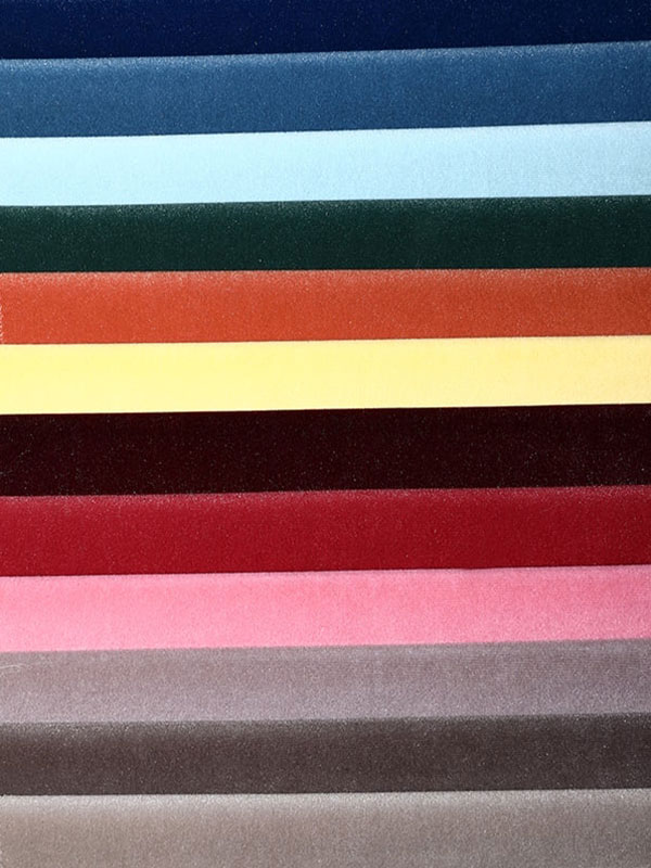 Polyester Woven Flocked Fabric For Sofa