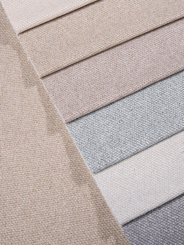 Soft Plain Linen Look Upholstery Fabric