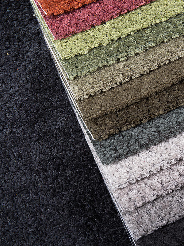 Plain Dyed Woven Chenille Fabric for Home Textile