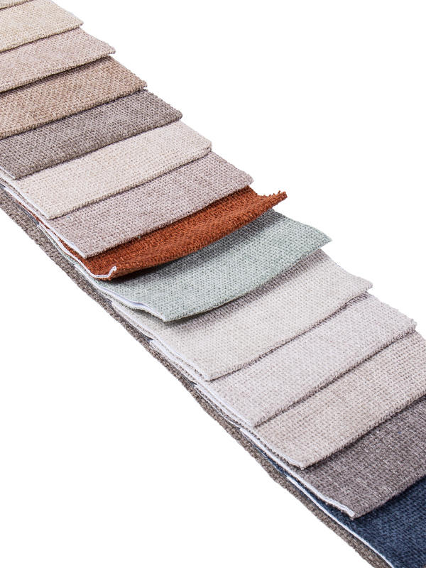 Cross Style Chenille Polyester Sofa Upholstery Fabric